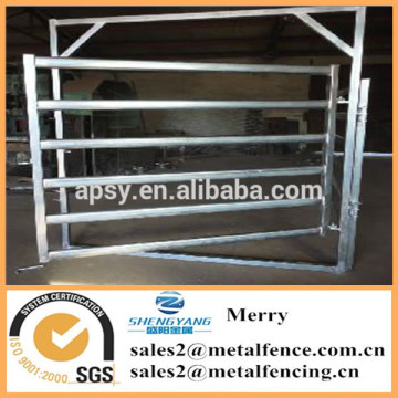 caliente galvanizado galvanizado corral caballo cerca metal poste ganado granja valla panel